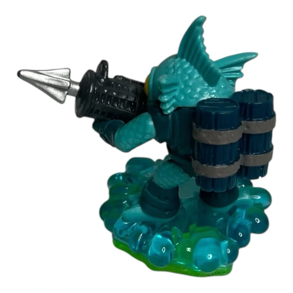Skylanders Spyros Adventure Trigger Happy Flameslinger Gill Grunt Spyro Figures